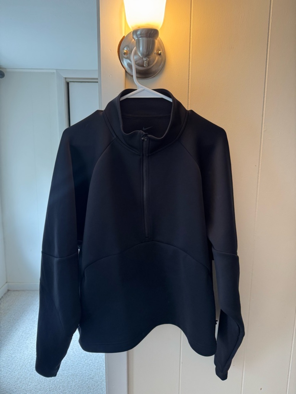 Nike Black Half-Zip Performance Pullover